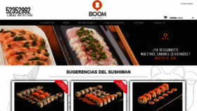 What Sushiboom.com.ar website looked like in 2020 (3 years ago)