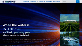 What Stevenswater.com website looked like in 2020 (3 years ago)