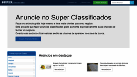 What Superclassificados.com website looked like in 2020 (3 years ago)