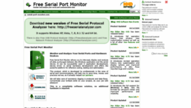 What Serial-port-monitor.com website looked like in 2020 (3 years ago)