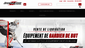 What Sportsauxpuceslongueuil.com website looked like in 2020 (3 years ago)