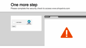What Shopelvis.com website looked like in 2020 (3 years ago)