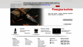 What Smakprostoty.pl website looked like in 2020 (3 years ago)
