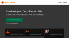 What Smartenergyusa.com website looked like in 2020 (3 years ago)