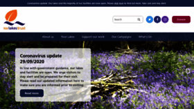 What Swlakestrust.org.uk website looked like in 2020 (3 years ago)