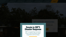 What Sbpusa.org website looked like in 2020 (3 years ago)