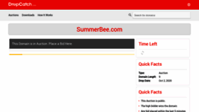 What Summerbee.com website looked like in 2020 (3 years ago)