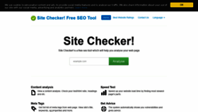 What Sitechecker.eu website looked like in 2020 (3 years ago)