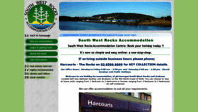 What Southwestrocksaccommodationcentre.com.au website looked like in 2020 (3 years ago)