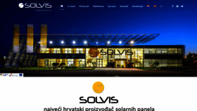 What Solvis.hr website looked like in 2020 (3 years ago)