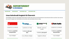 What Sofortkreditoesterreich.at website looked like in 2020 (3 years ago)