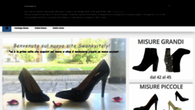What Swankyitaly.it website looked like in 2020 (4 years ago)