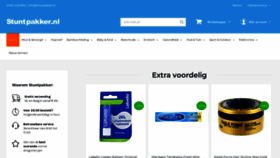 What Stuntpakker.nl website looked like in 2020 (5 years ago)