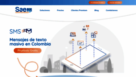 What Saemcolombia.com.co website looked like in 2020 (3 years ago)