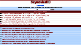 What Skymovieshd.nl website looked like in 2020 (3 years ago)