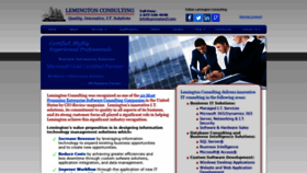 What Smallbusinessitconsultants.com website looked like in 2020 (3 years ago)