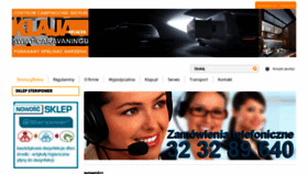 What Swiat-caravaningu.pl website looked like in 2020 (3 years ago)