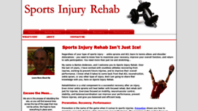 What Sports-injury-rehab.com website looked like in 2020 (3 years ago)