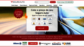 What Seguroauto.org website looked like in 2020 (3 years ago)