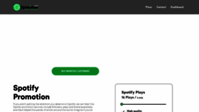 What Spotistar.com website looked like in 2020 (4 years ago)