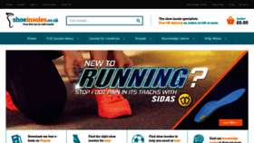 What Shoeinsoles.co.uk website looked like in 2020 (4 years ago)