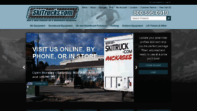 What Skitrucks.com website looked like in 2020 (3 years ago)