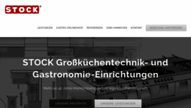 What Stock-online.de website looked like in 2020 (3 years ago)