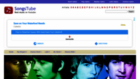 What Songs-tube.net website looked like in 2020 (3 years ago)