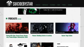 What Suicidebystar.com website looked like in 2020 (3 years ago)