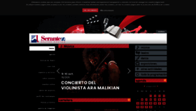 What Serantes.com website looked like in 2020 (3 years ago)