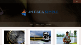 What Simpledad.fr website looked like in 2020 (3 years ago)