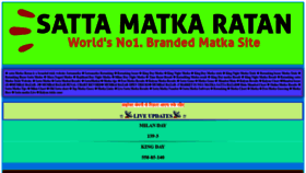 What Sattamatkaratan.com website looked like in 2020 (3 years ago)