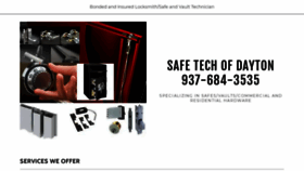 What Safetechdayton.com website looked like in 2020 (3 years ago)