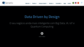 What Semantix.com.br website looked like in 2020 (5 years ago)