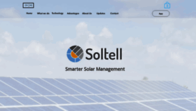 What Soltell.com website looked like in 2020 (3 years ago)