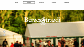 What Strazdi.co.uk website looked like in 2020 (4 years ago)