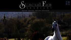 What Stonewallfarm.com website looked like in 2020 (3 years ago)