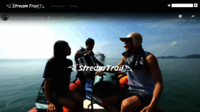 What Streamtrail.tokyo website looked like in 2020 (3 years ago)
