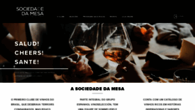 What Sociedadedamesa.com.br website looked like in 2020 (3 years ago)