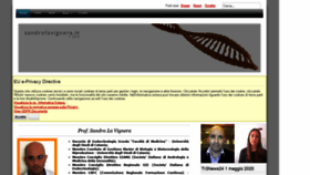 What Sandrolavignera.it website looked like in 2020 (3 years ago)