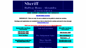 What Shha.co.za website looked like in 2020 (3 years ago)