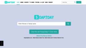 What Soap2dayfree.com website looked like in 2020 (3 years ago)