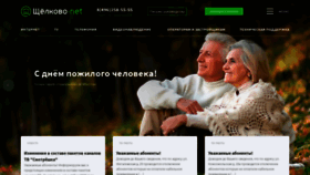 What Schelkovo-net.ru website looked like in 2020 (3 years ago)
