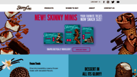 What Skinnycow.brandmovers.co website looked like in 2020 (3 years ago)