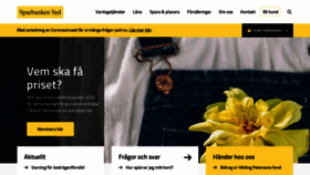 What Sparbankensyd.se website looked like in 2020 (3 years ago)