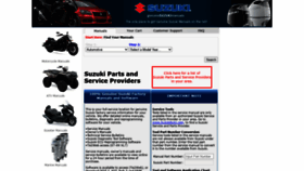What Suzukipitstopplus.com website looked like in 2020 (3 years ago)
