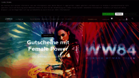 What Shop.cineplex.de website looked like in 2020 (5 years ago)