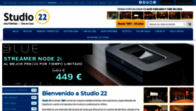 What Studio-22.com website looked like in 2020 (3 years ago)
