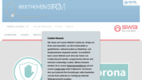 What Swb-busundbahn.de website looked like in 2020 (3 years ago)