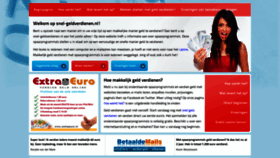 What Snel-geldverdienen.nl website looked like in 2020 (3 years ago)